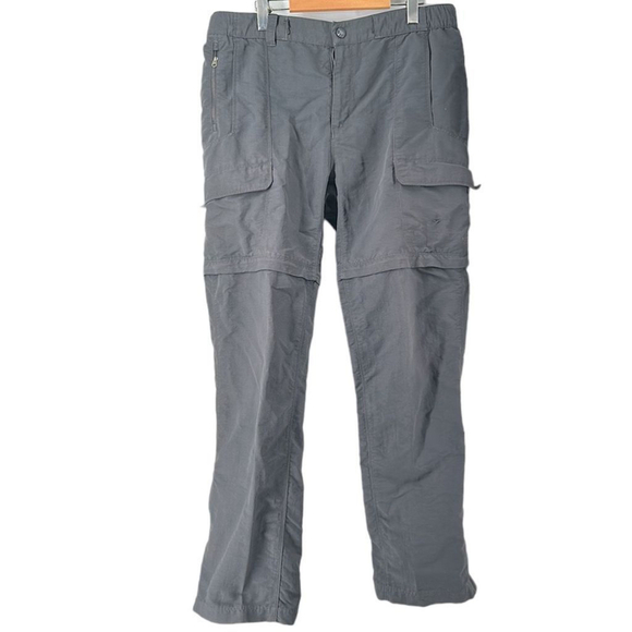 The North Face convertible hiking pants hiking shorts nylon outdoors sz lg long
